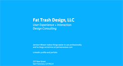 Desktop Screenshot of fattrash.com
